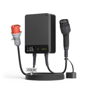 dé kodulaadija 22 kW – 6–32A 3-faasiline EV-laadija äpiga, RFID & Type 2 laadimiskaabel