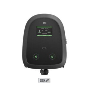 dé 2×22 kW Dual kodulaadija äpi ja RFID-juhtimisega
